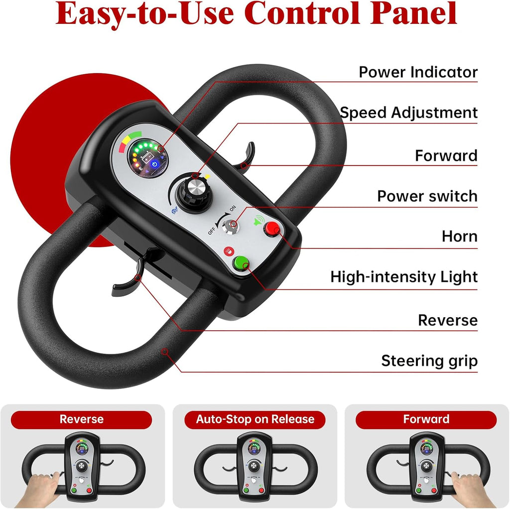 Mobility Scooter for Adults,4 Wheel Mobility Scooter,15 Miles Range,300W Battery,Red